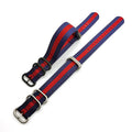 Regimental NATO Strap — Blue / Red / Blue