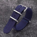 Classic NATO Strap — Navy Blue
